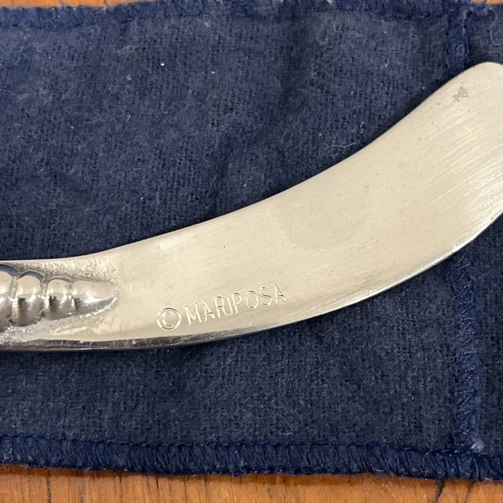 Mariposa Brilliance Aluminum Cheese Spreader Beach Seashell Shell‎ Knife